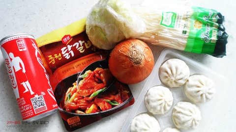 만두랑 닭갈비랑 이미지