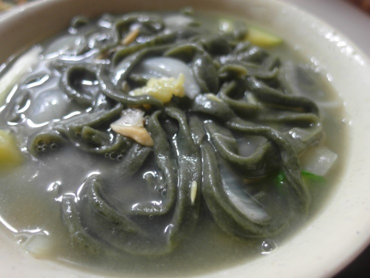모시칼국수 이미지
