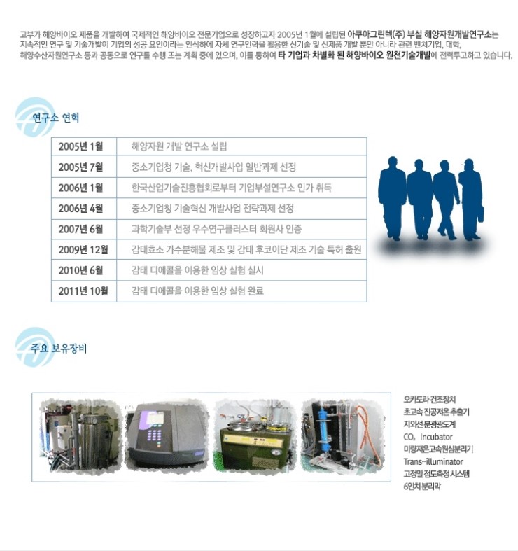 아쿠아그린텍(주) 이미지