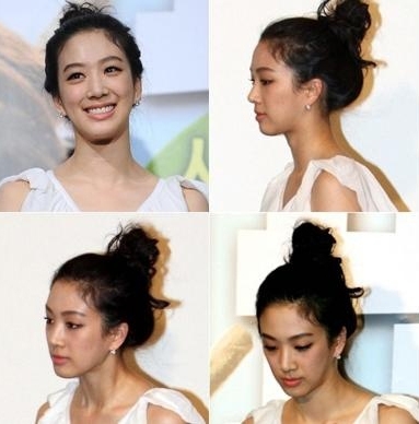 사과똥머리 이미지