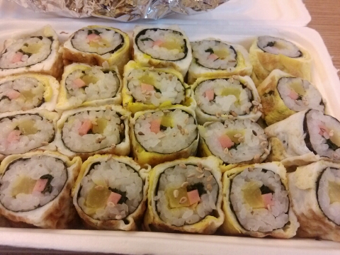 신림동 정통 계란말이 김밥 이미지