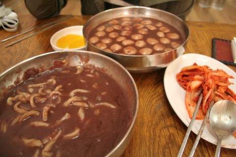 웰빙팥죽 이미지