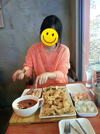 피자퐁닭 이미지
