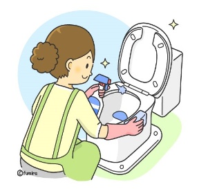 청소하는남자 이미지