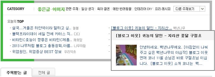 꽃닮 이미지