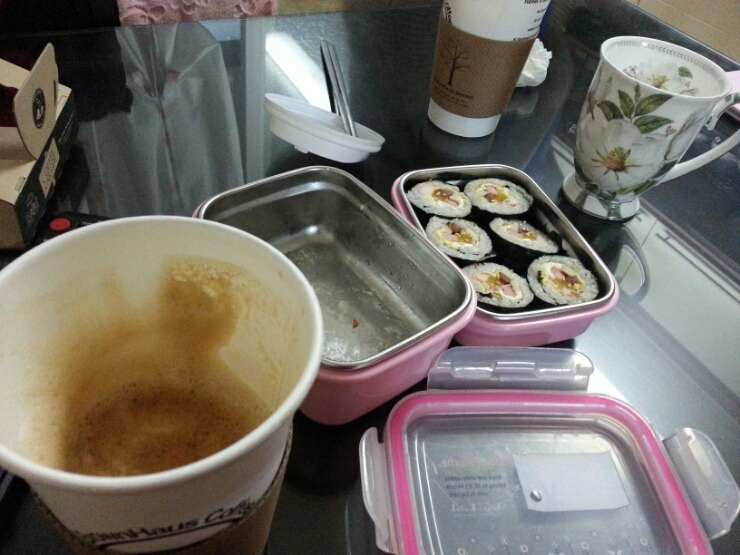 꽁지김밥&커피 이미지