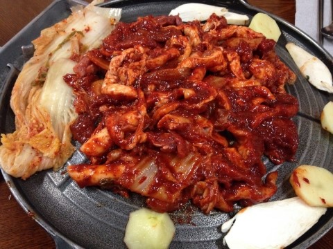 오리떼닭한마리 이미지