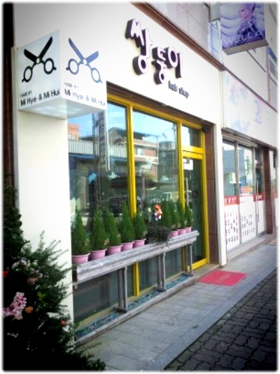쌍둥이미용실 이미지