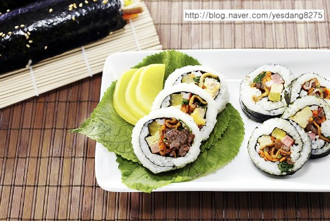 민족김밥 이미지
