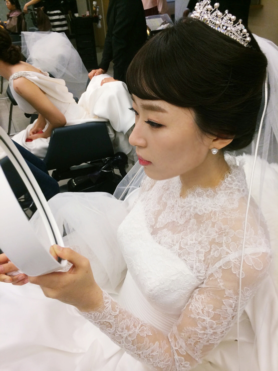 규리헤어라인 이미지