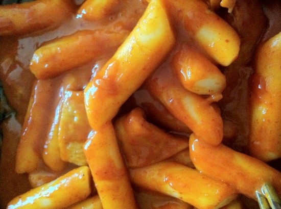 귀신떡볶이 이미지