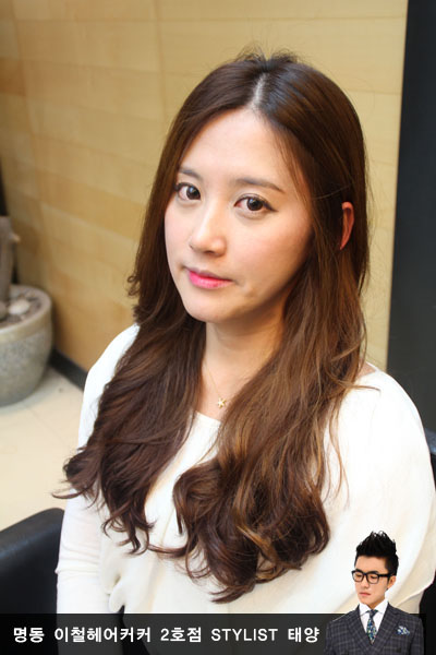 명동헤어연출 이미지