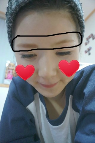 뽀글뽀글&눈썹 이미지