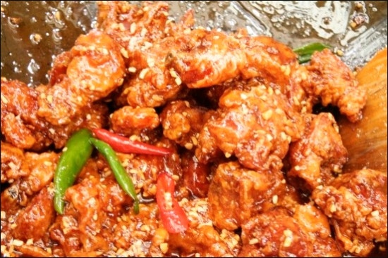 신포동 닭강정 이미지