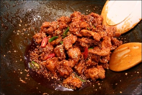 신포동 닭강정 이미지