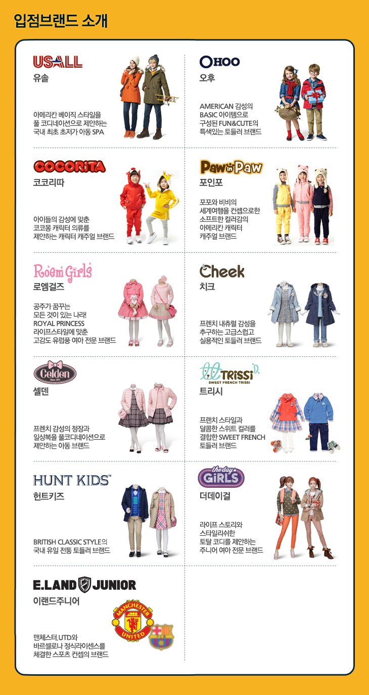 로엠걸즈.이랜드주니어 이미지