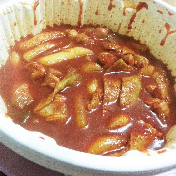 엽기떡볶이 이미지