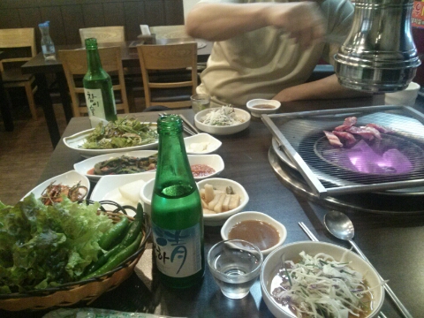 한신숯불화로구이 이미지