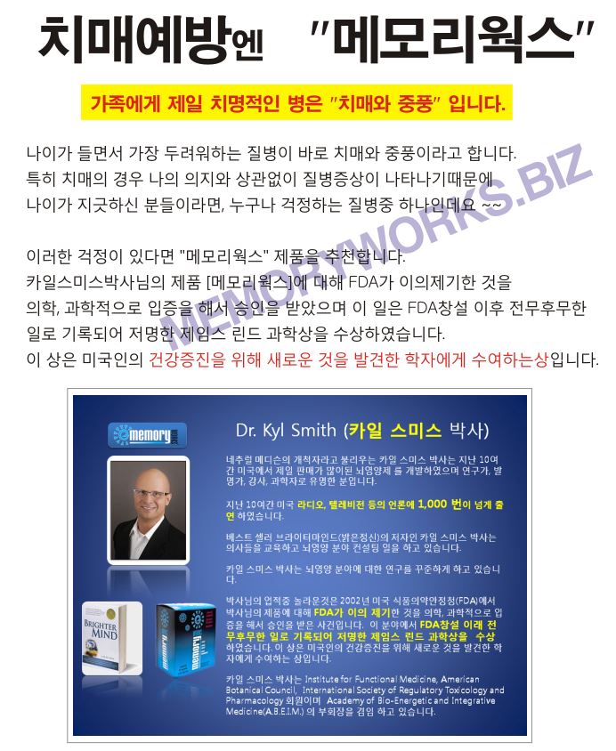 메모리웍스memoryworks 이미지
