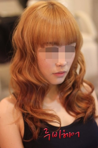 금발헤어샵 이미지