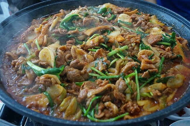 오리불고기 이미지