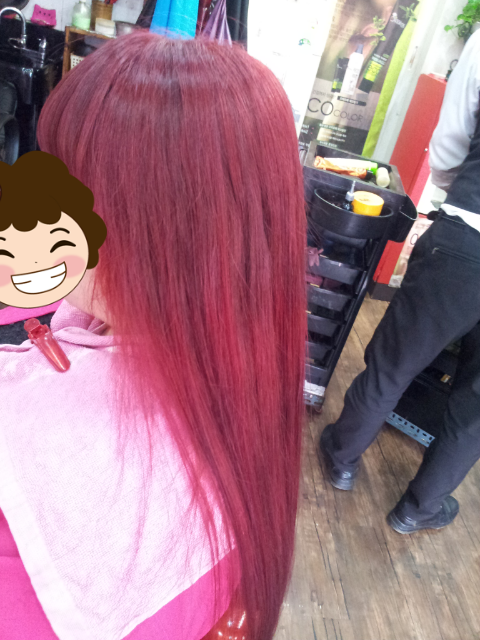 칼라헤어샾 이미지