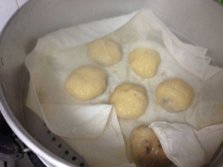 옛날찜빵 이미지