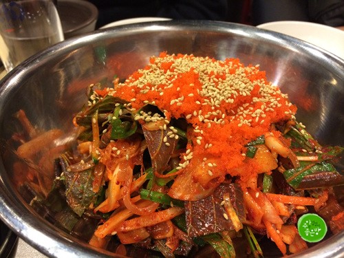 산오징어양푼무침 이미지