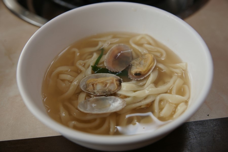 바지락 홍두깨 칼국수 이미지
