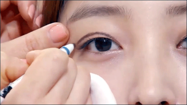 무쌍 화장법 / 속쌍 아이라인 이쁘게 그리는법 : 네이버 블로그