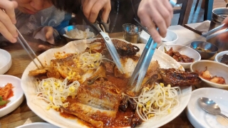 또와유모듬참숯불생선구이 이미지