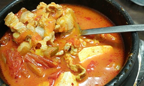 옛날김치돼지찌개 이미지