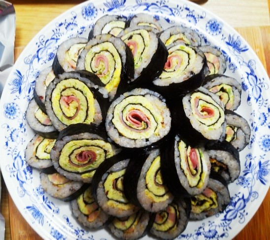 계란김밥 이미지