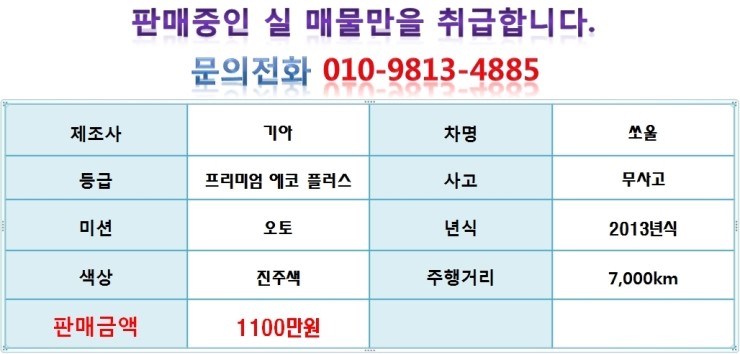 쏘울플러스 이미지