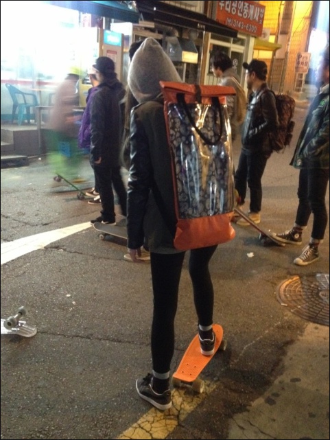 보드에 바나나 이미지