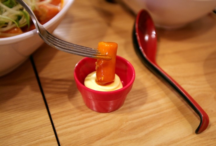 파랑떡볶이 이미지