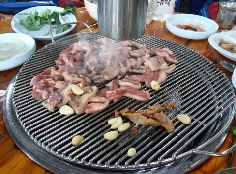 오리참숯불구이 이미지