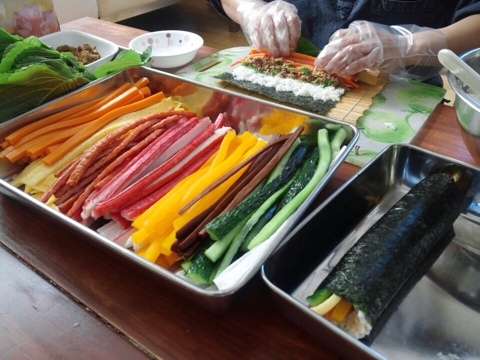 엄마랑김밥 이미지