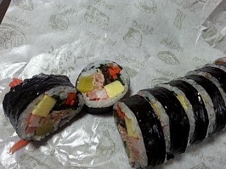 예찬김밥 이미지