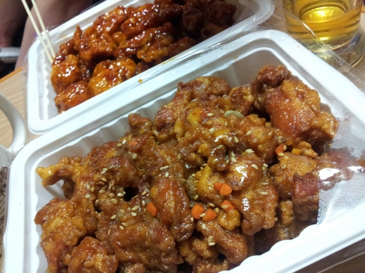 강정에반한닭 이미지