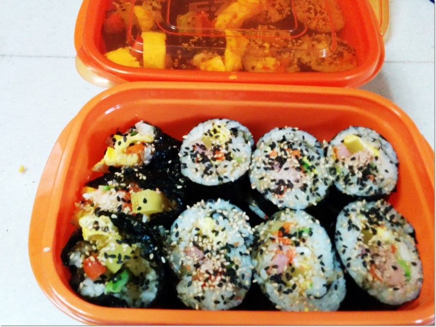 도식락김밥 이미지