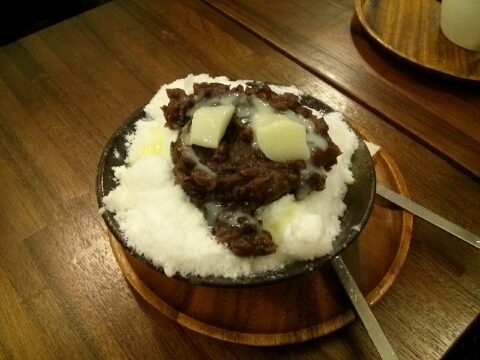 엄마손눈꽃팥빙수단팥죽 이미지