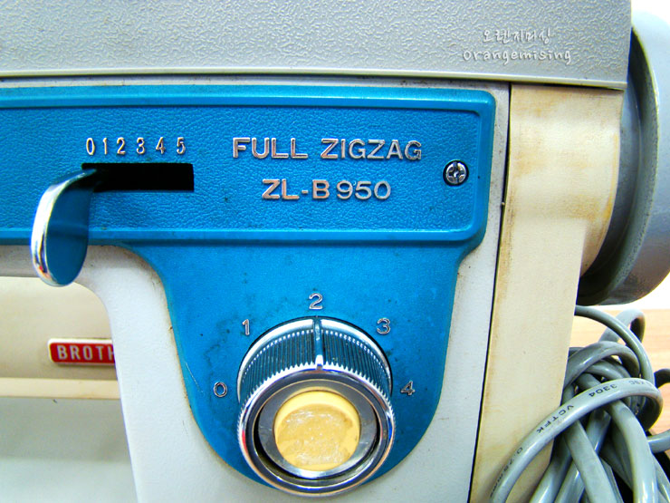 브라더 ZLB950, 중고미싱 중 초보자가 사용하기 좋은 튼튼한 브라더 950 네이버 블로그