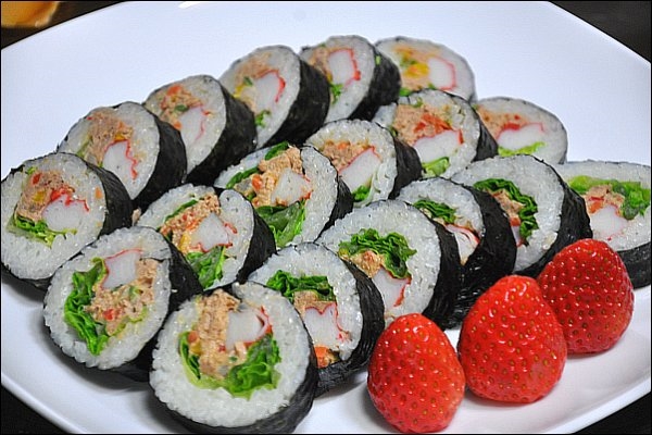 진짜맛있는김밥 이미지