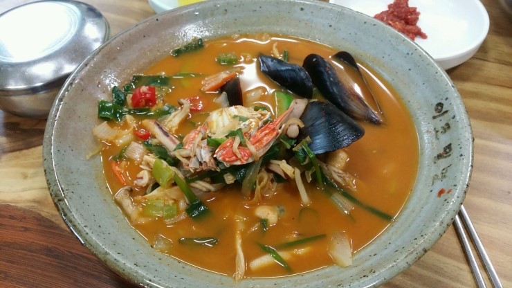 진밀면 이미지
