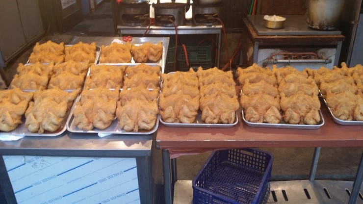 온마리옛날통닭 이미지