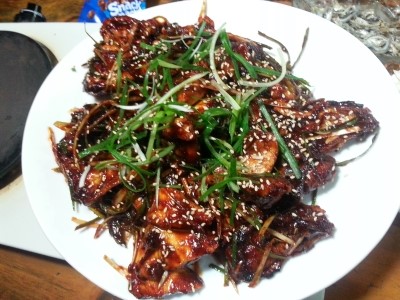 시골닭숯불바베큐 이미지