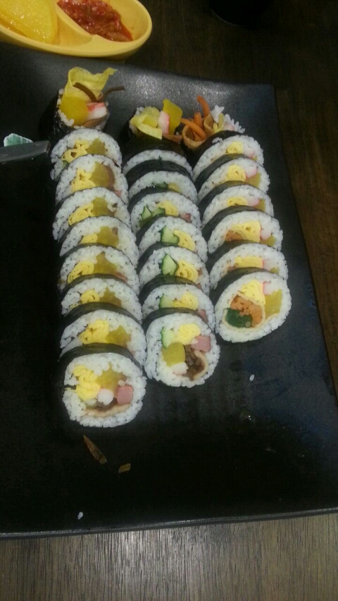 산들김밥 이미지