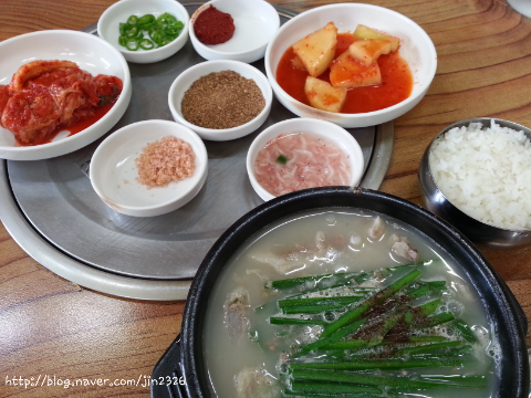 가마골왕순대전골 이미지