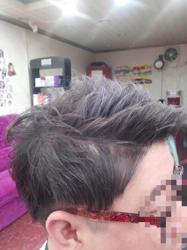 컷앤펌 미용실 이미지